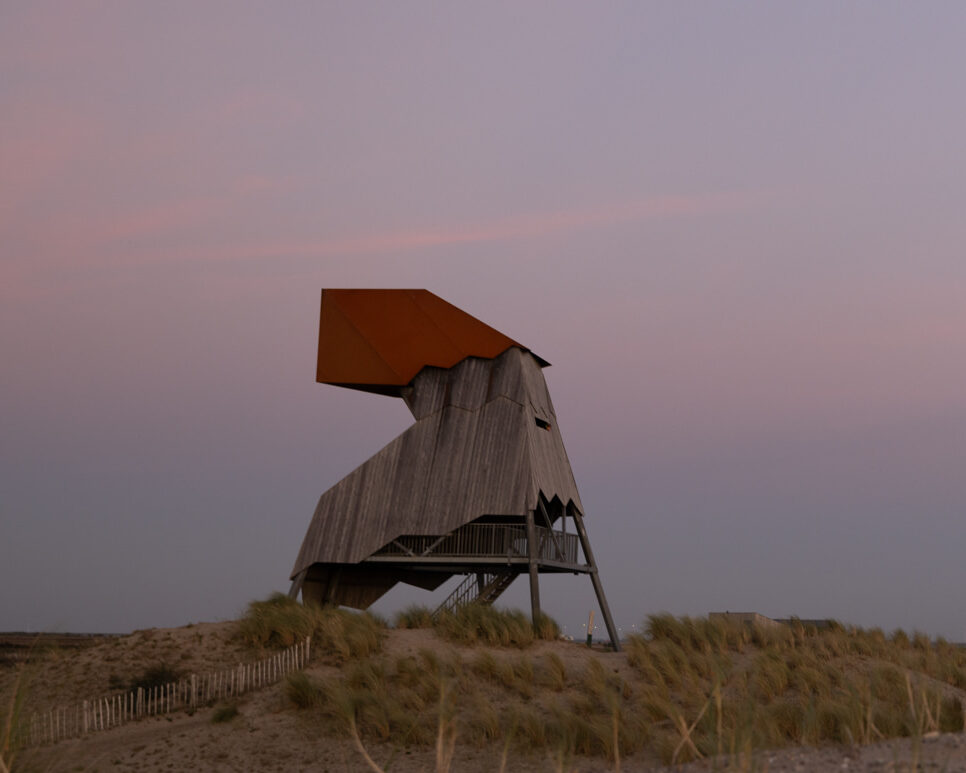 Marker Wadden_uitkijktoren Steltloper
